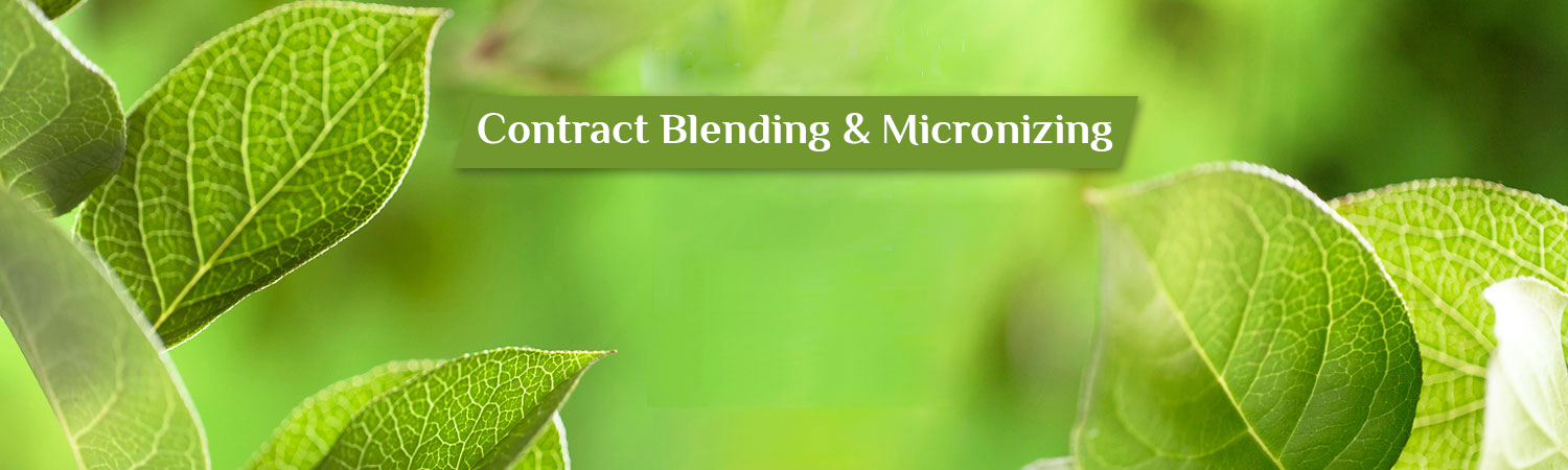 Contract Blending & Micronizing